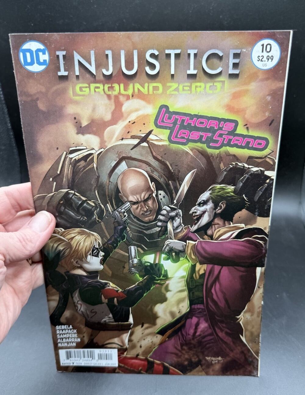 Injustice Ground Zero #10 DC Comics Harley Quinn Joker Lex Luthor New! Unread! C